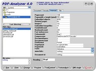 PDF-Analyzer screenshot